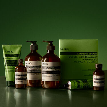 Geranium Leaf Body Care Range | Classic Formulations | Aesop