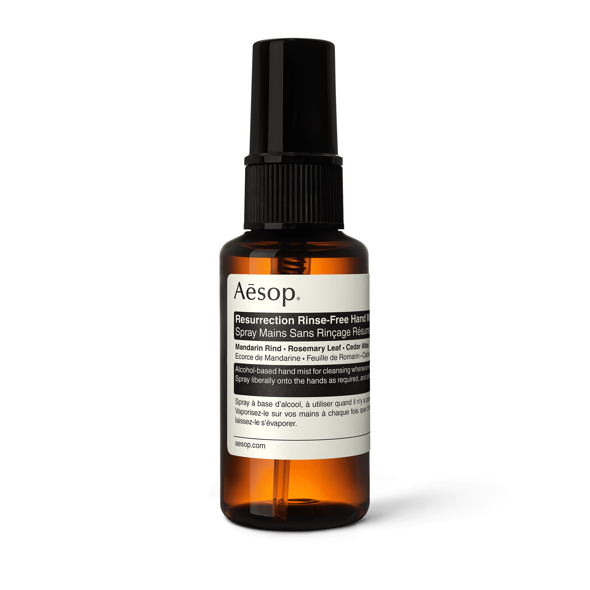 Resurrection Rinse-Free Hand Mist | Citrus & Woody | Aesop