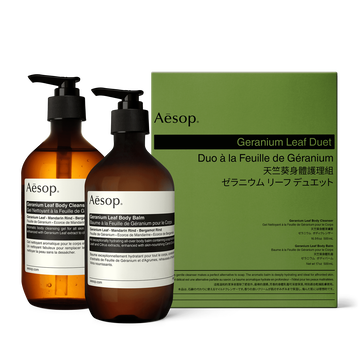 Geranium Leaf Body Care Range | Classic Formulations | Aesop