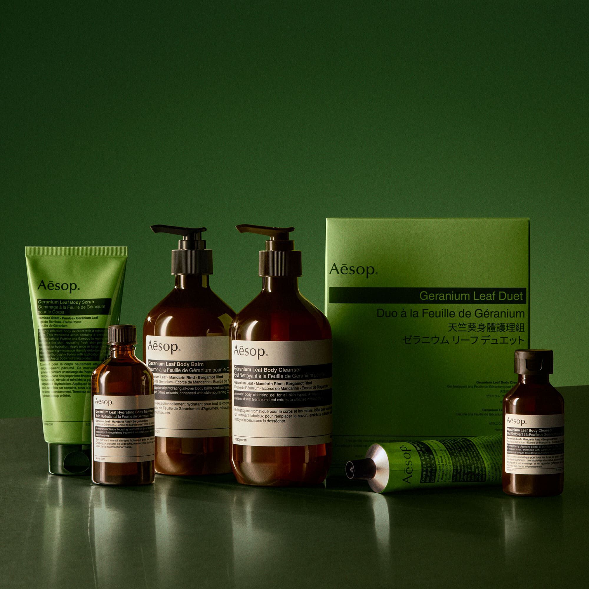 Geranium Leaf Body Cleanser