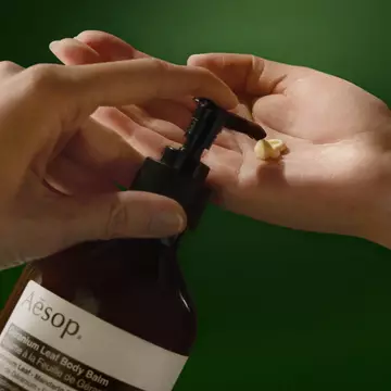Baume a la Feuille de Geranium pour le Corps