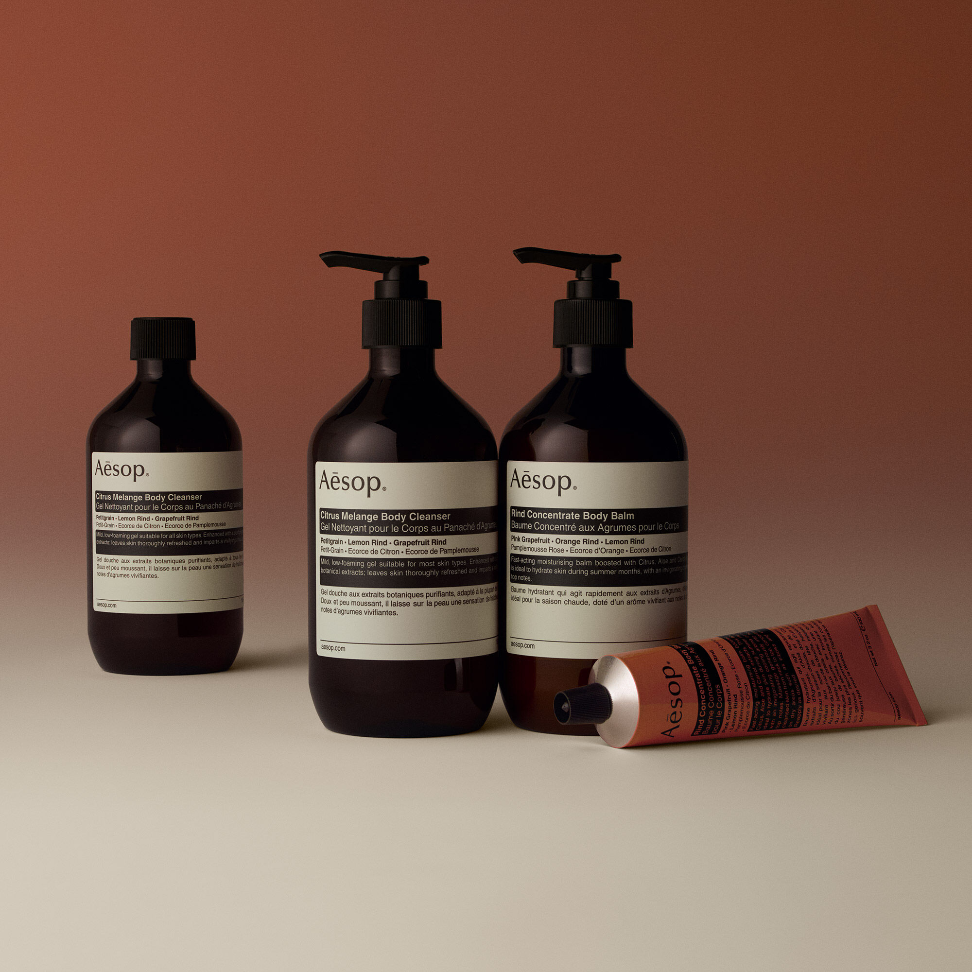 Gel Nettoyant pour le Corps au Panache d'Agrumes